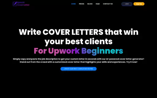 UpworkCoverLetter