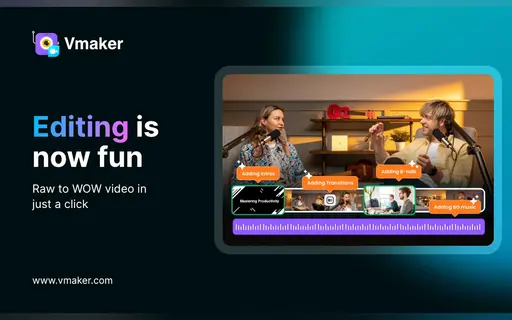 Vmaker AI Video Editor