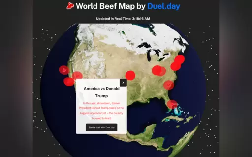 World Beef Map 