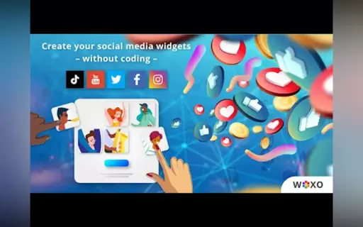 WOXO Social Widgets & Video Creator