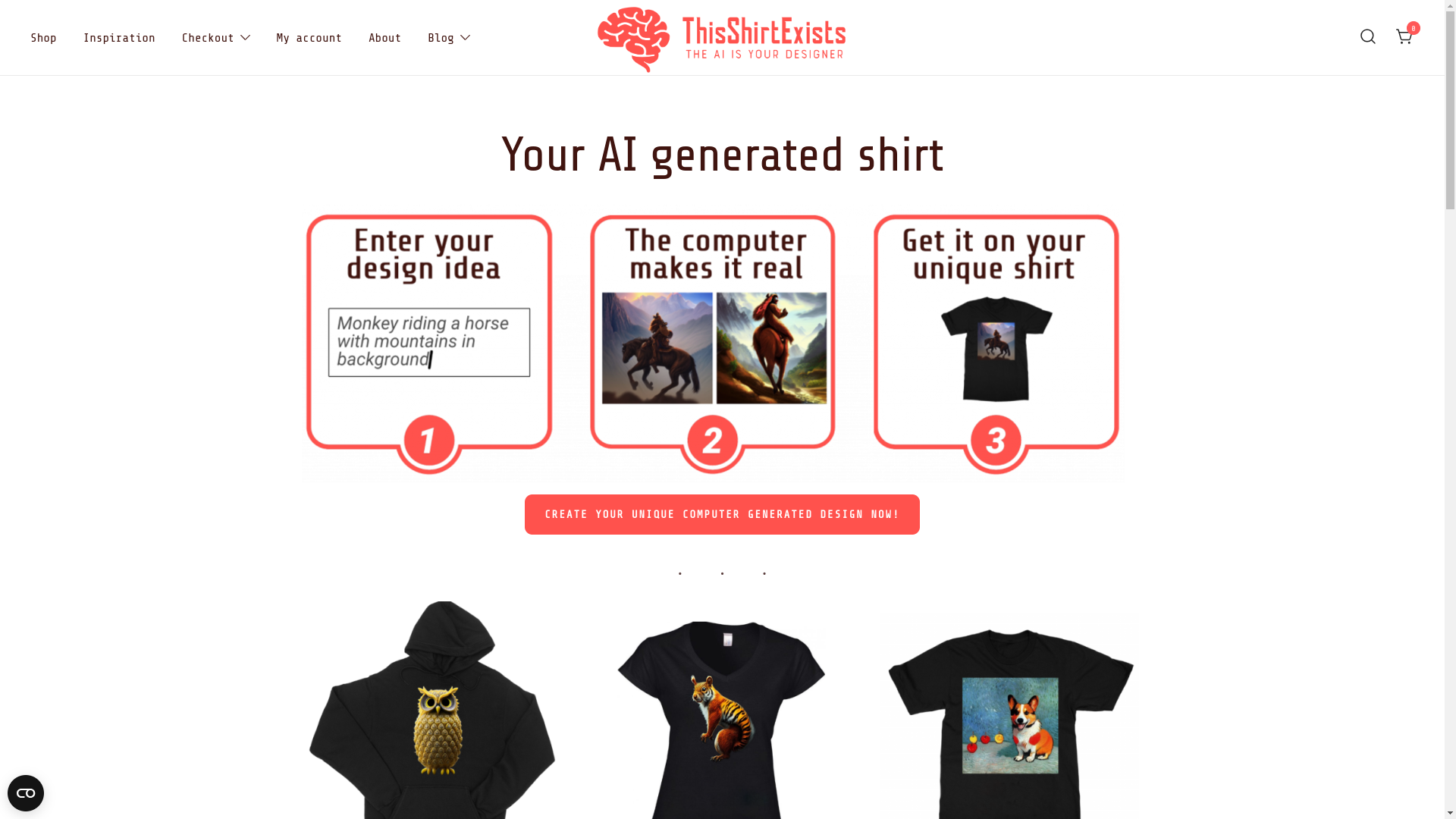 Your AI generated shirt